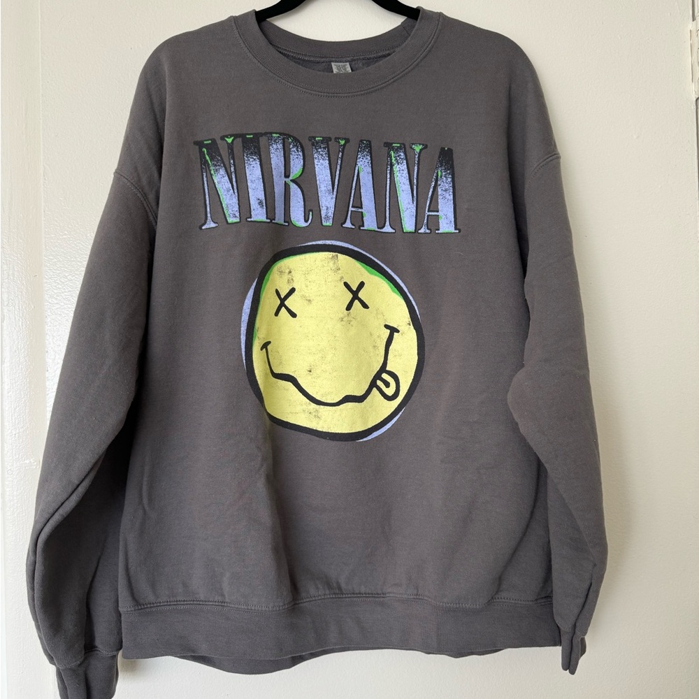 Nirvana crewneck sweatshirt